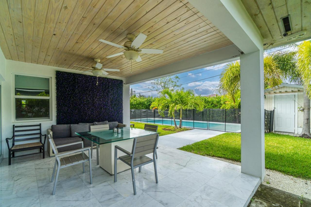 Апартаменты Luxury House 4 Beds Heated Pool W Jaccuzzi North Bay Village Экстерьер фото
